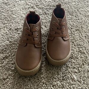 Faux-Leather Slip-On Sneakers - Toddler